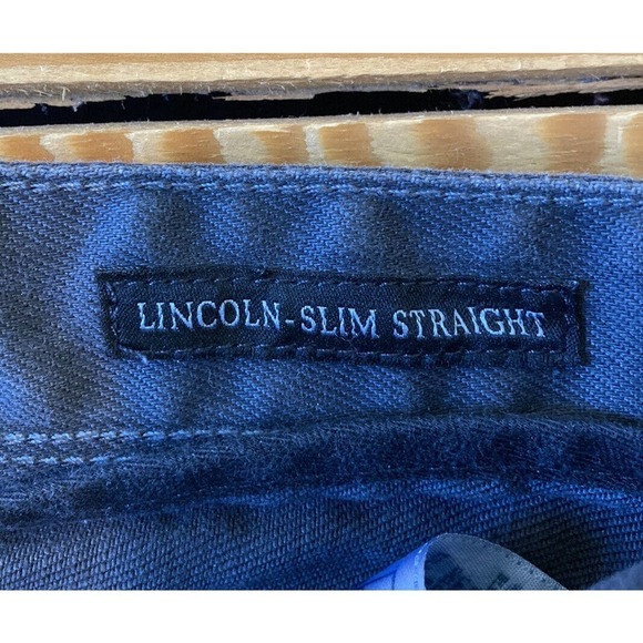 Guess Lincoln Slim Straight Jeans Size 32x32 Men’s Grey - Picture 4 of 9